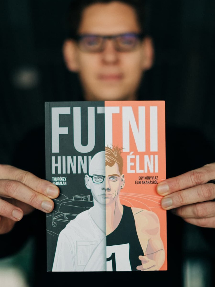 Thuróczy Bertalan a Futni, hinni, élni című könyvével