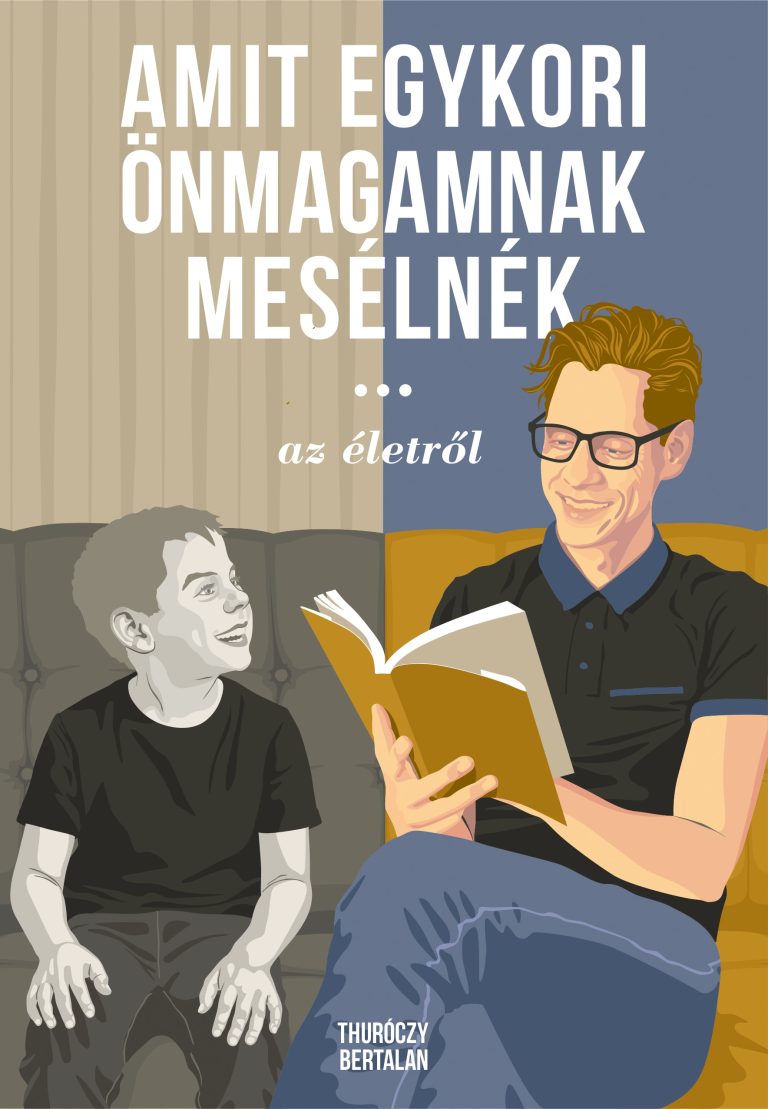 Amit egykori önmagamnak mesélnék - Borítóterv